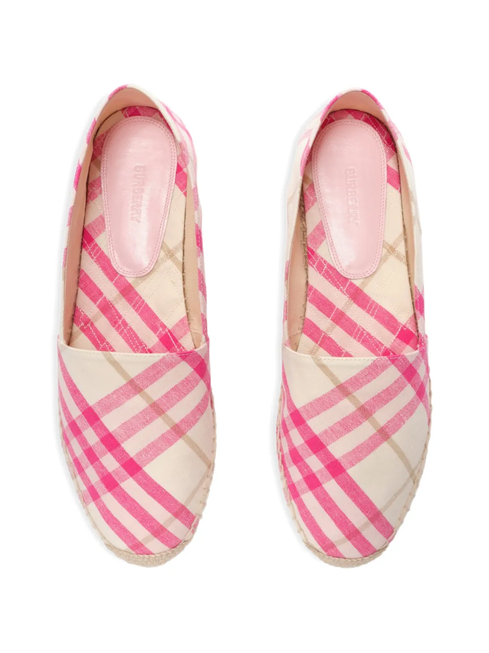 Burberry Check Mews espadrilles Beige