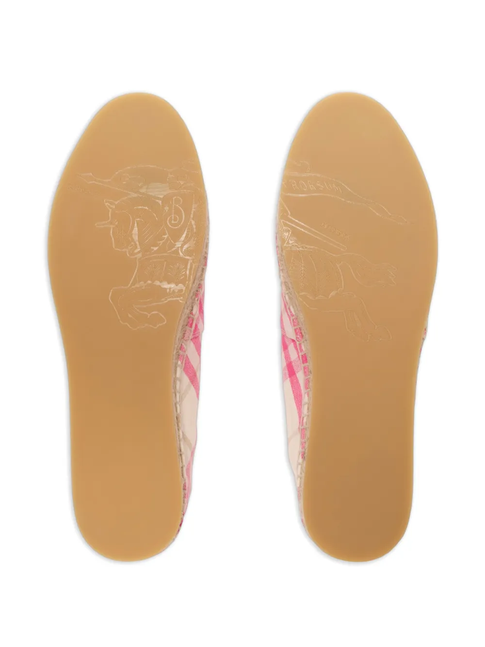 Burberry Check Mews espadrilles Beige