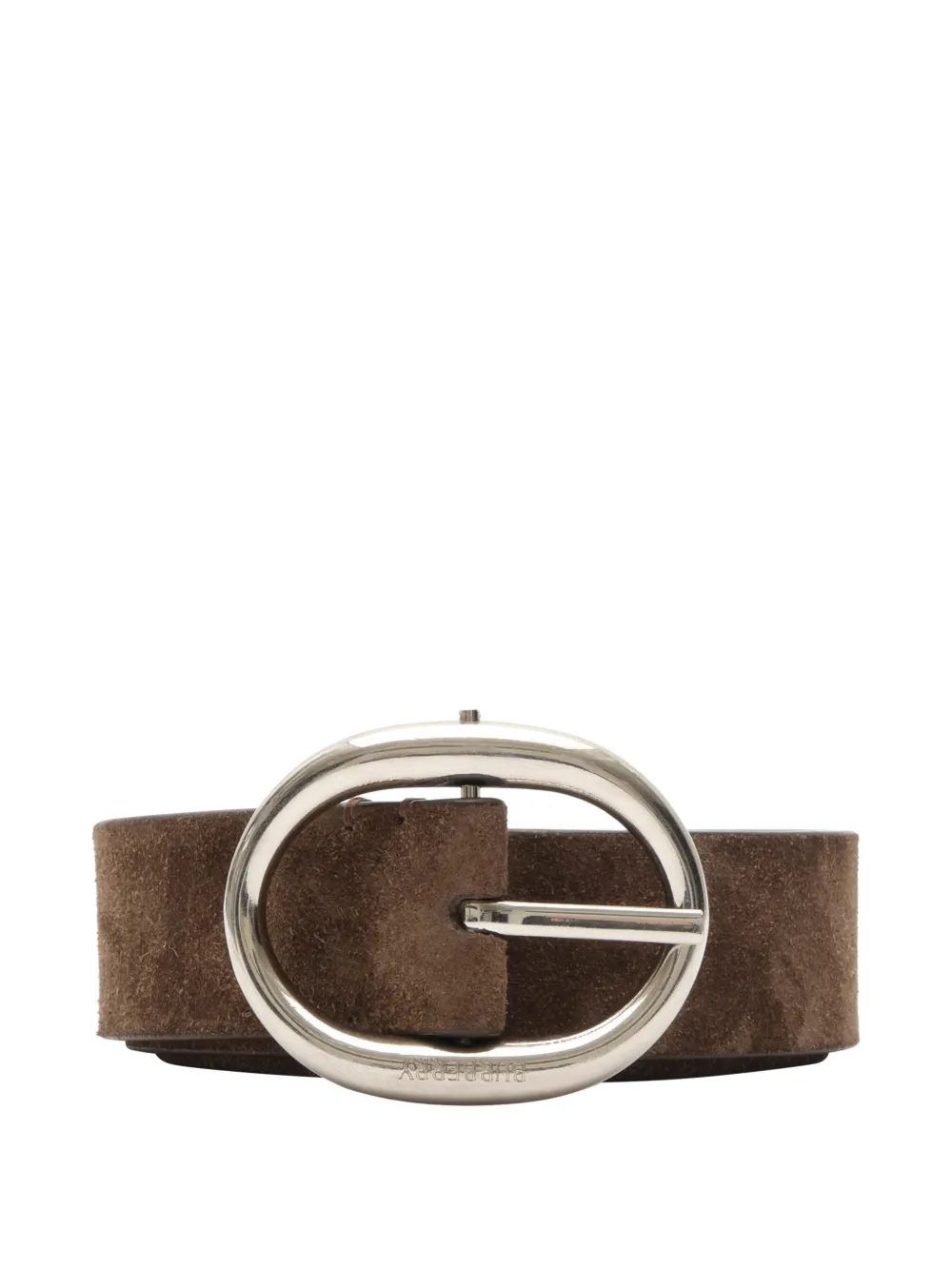Burberry Bloomsbury suede belt​ - Brown