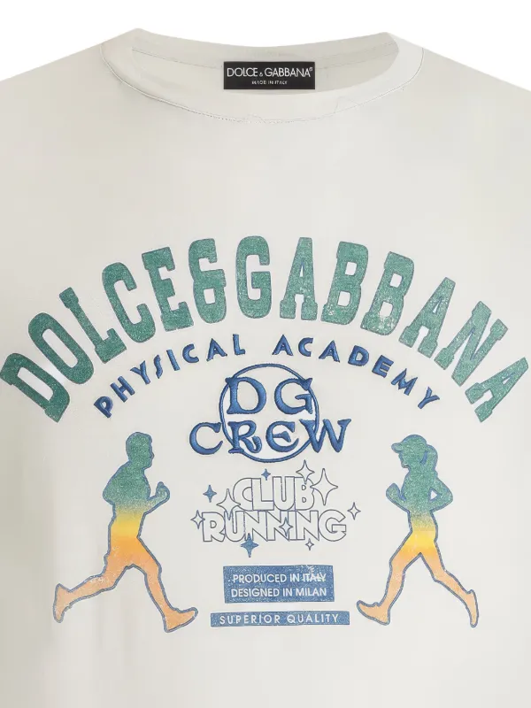 Dolce & Gabbana グラフィック Tシャツ | ニュートラル | FARFETCH JP