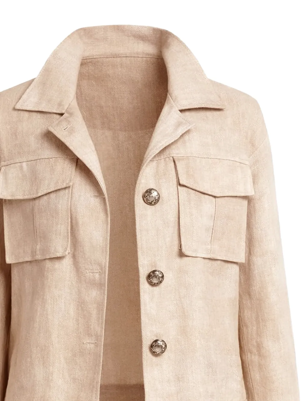 Elie Saab Jack met borstzak Beige
