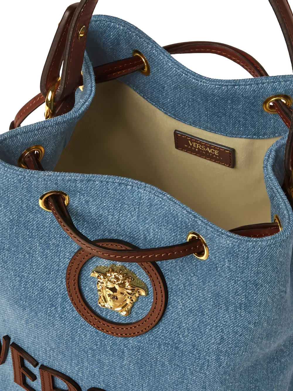 最終お値下げ VERSACE ♡デニムバケットバッグ 最終お値下げ VERSACE ♡デニムバケットバッグ Versace La Medusa