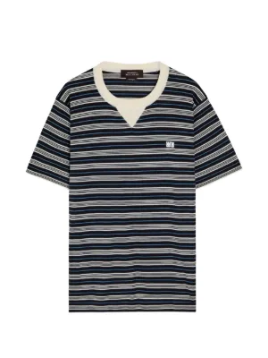 売りクリアランス WALES BONNER 23ss ストライプロゴシャツ size 46
