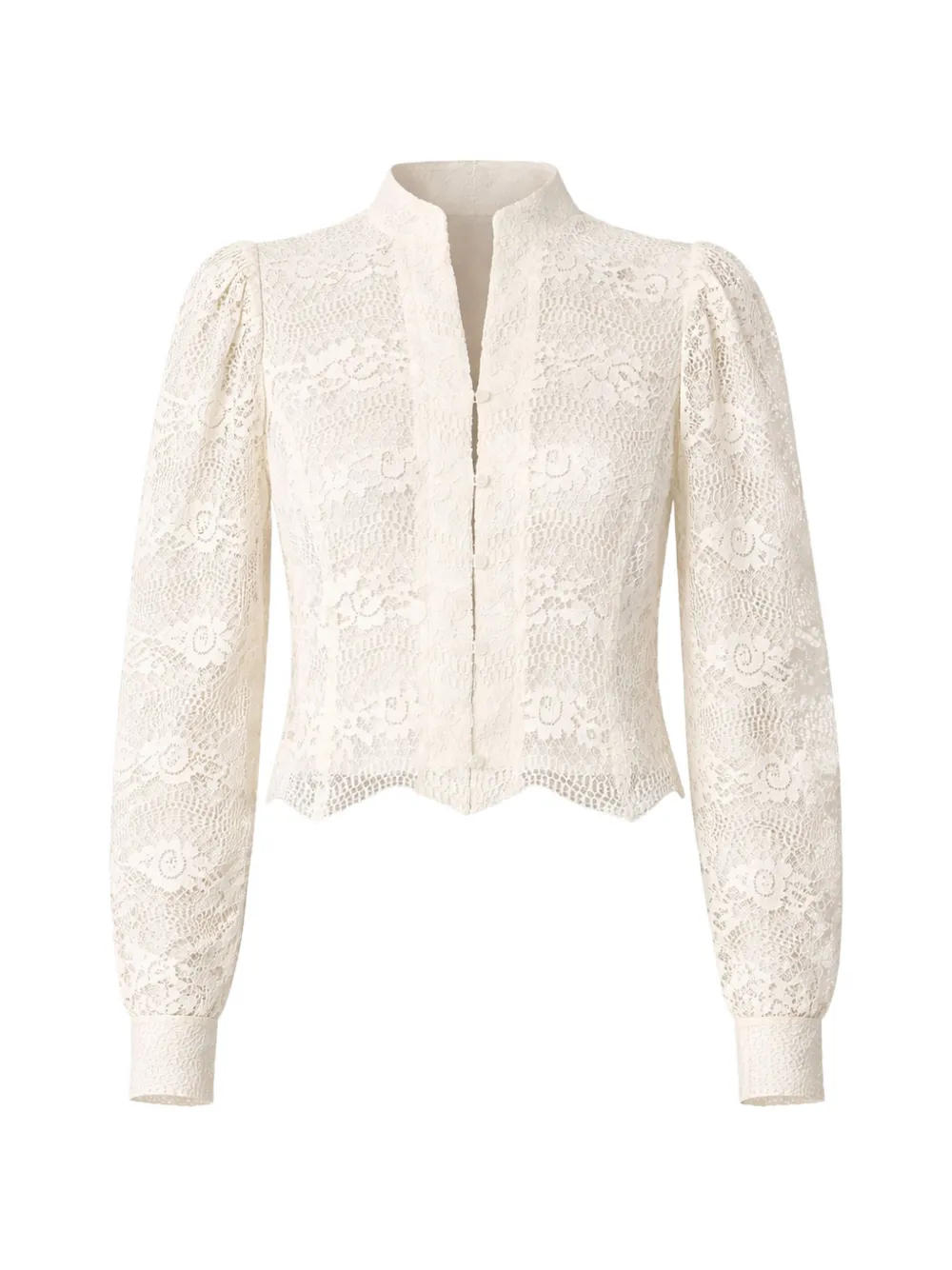 TWINSET macramé-lace jacket - Bianco