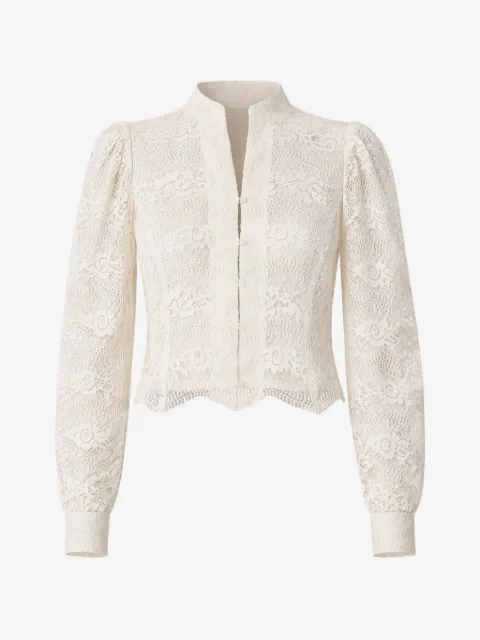 TWINSET macramé lace jacket