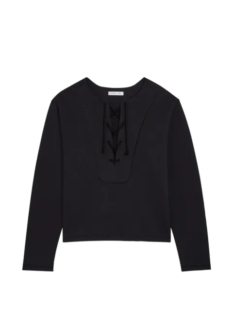 Escada Sport lace-up sweatshirt