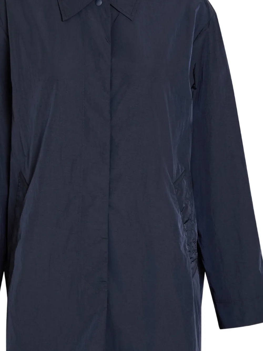 Escada Sport Button Front Coat - Blue 