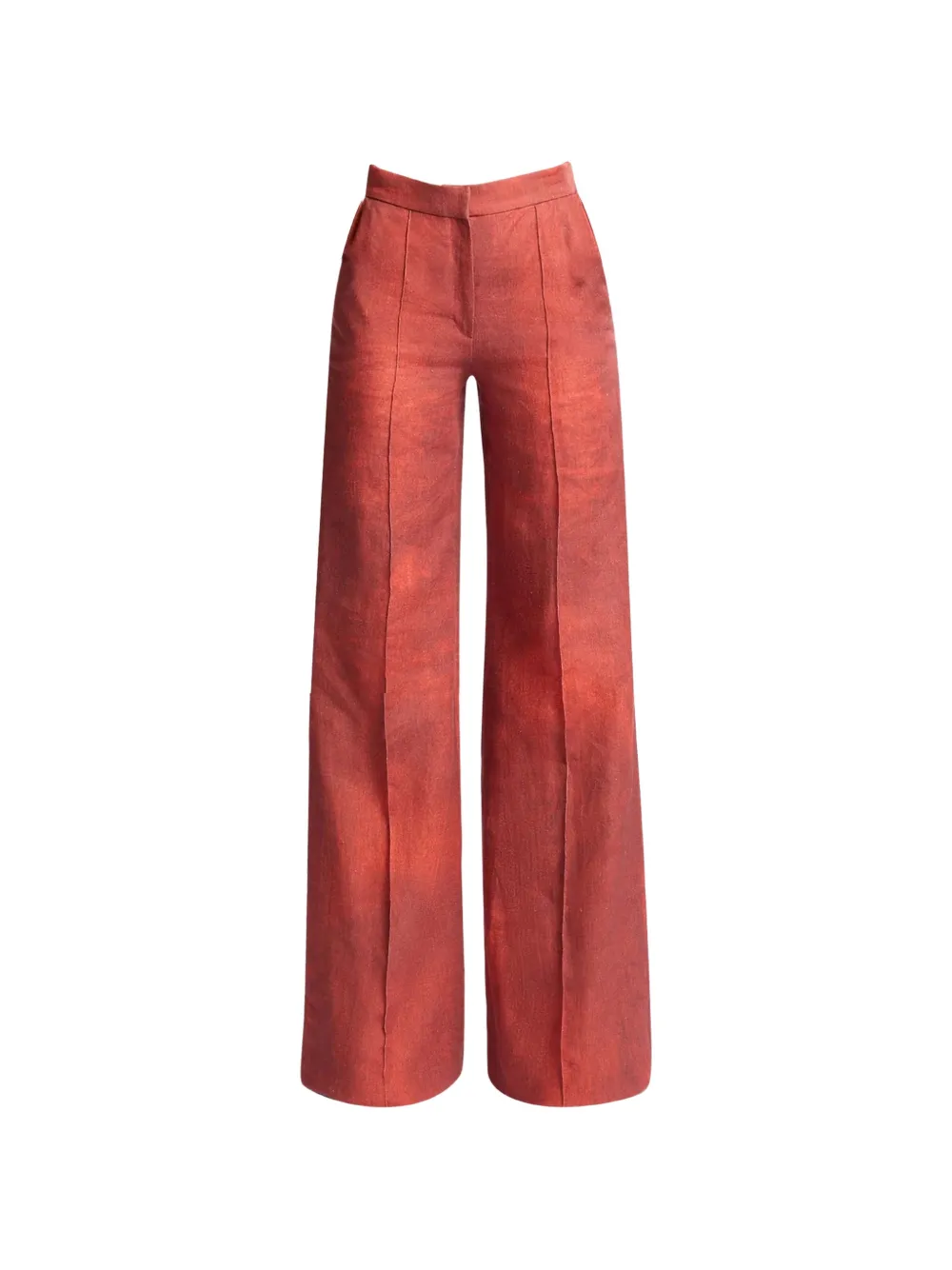 Elie Saab printed trousers - Rosso