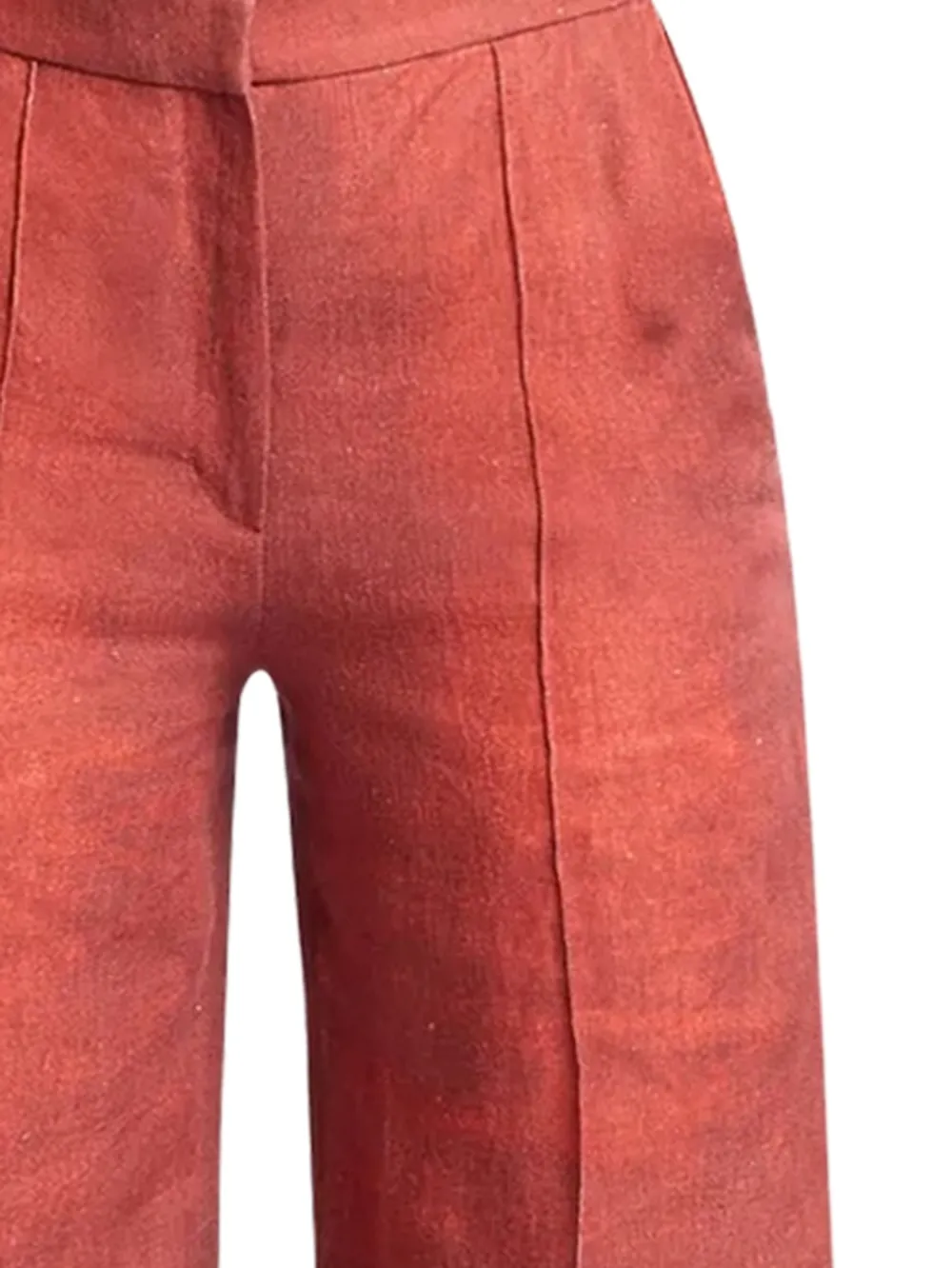 Elie Saab Broek met print Rood