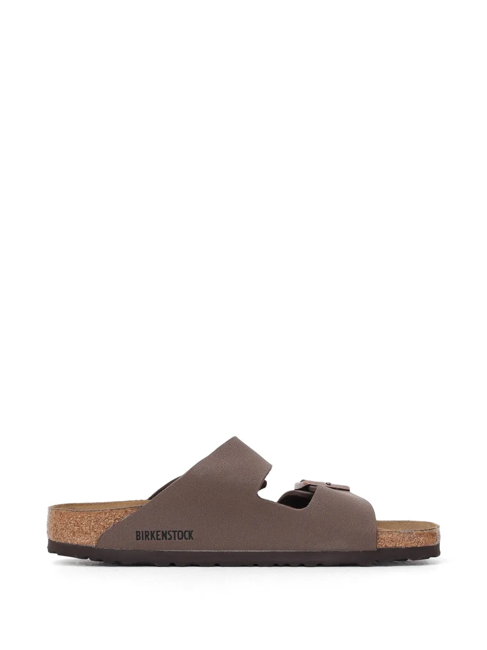 Birkenstock open toe buckle sandals - Marrone