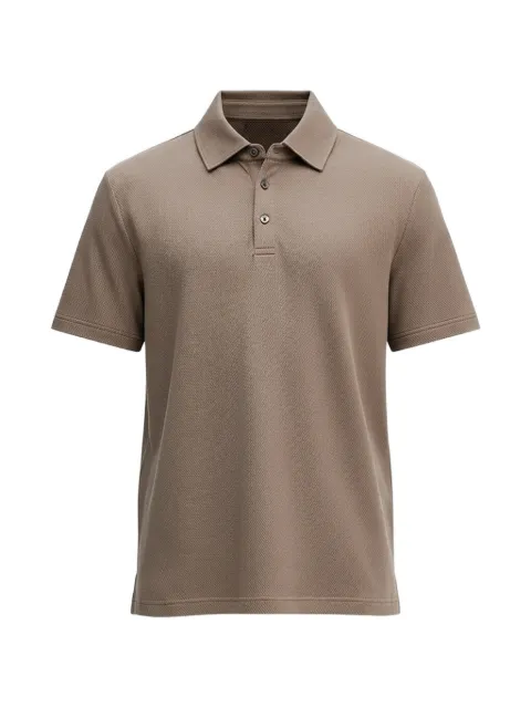 Michael Kors bubble-knit polo shirt