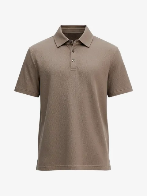 Michael Kors bubble-knit polo shirt