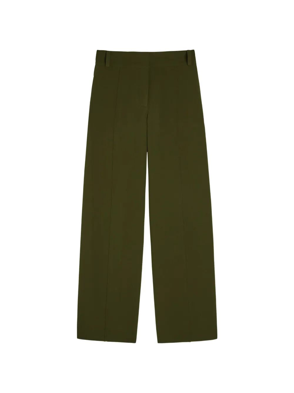 Another Tomorrow belt-loop trousers - Verde