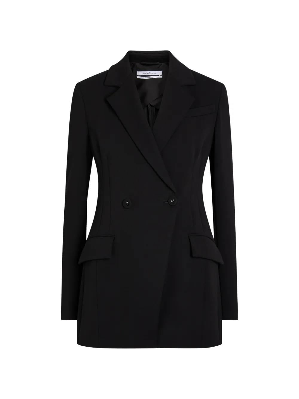 Another Tomorrow double-breasted balzer - Nero