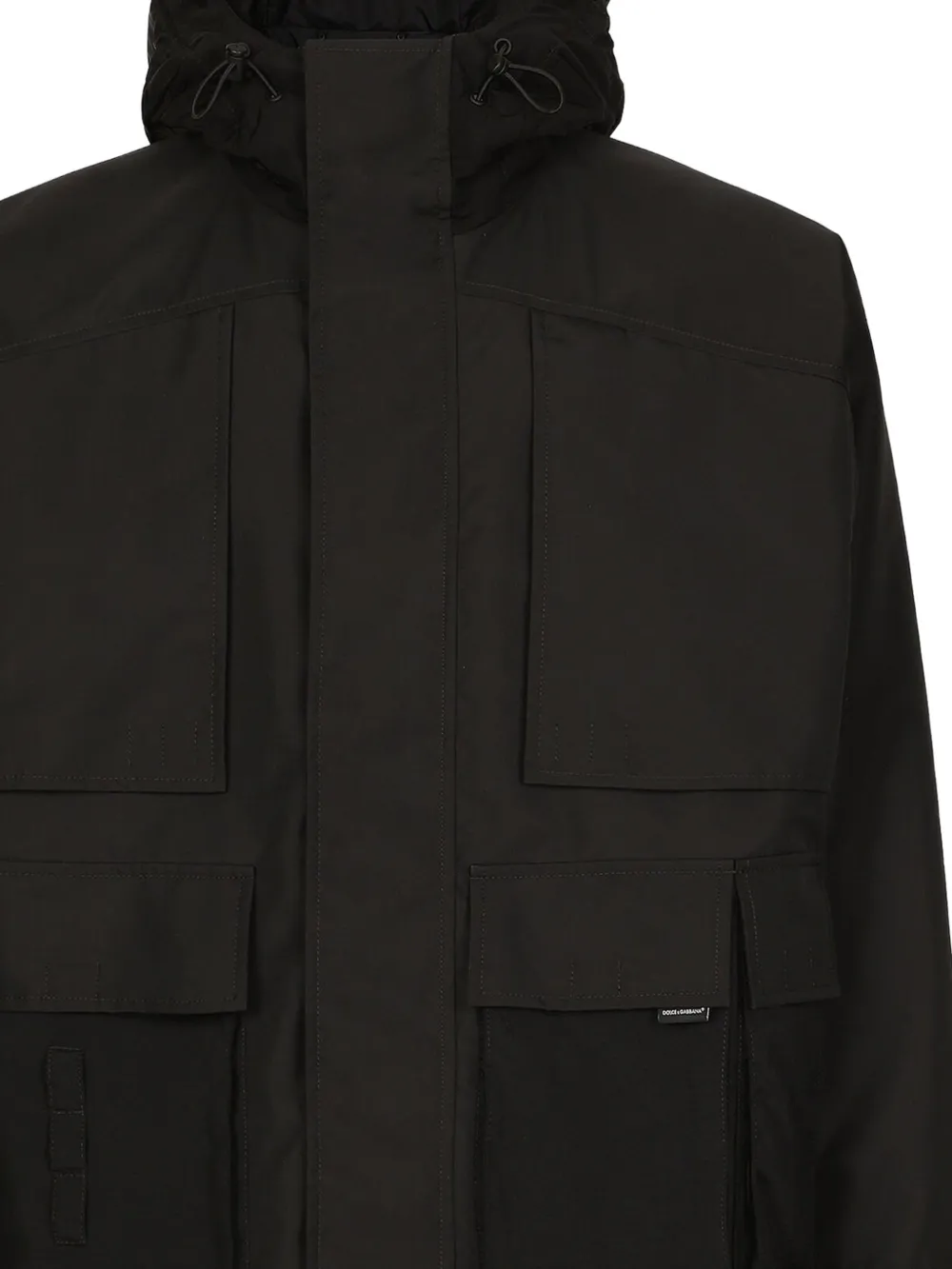 Dolce & Gabbana Gewatteerd jack Zwart