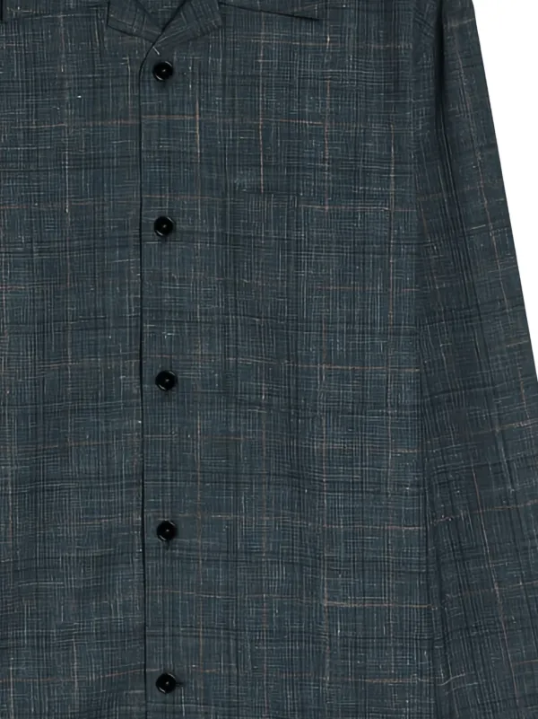 Jil Sander チェック シャツ | グレー | FARFETCH JP
