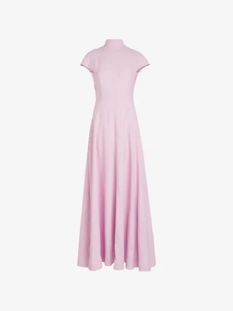 ARMARIUM high-neck maxi dress