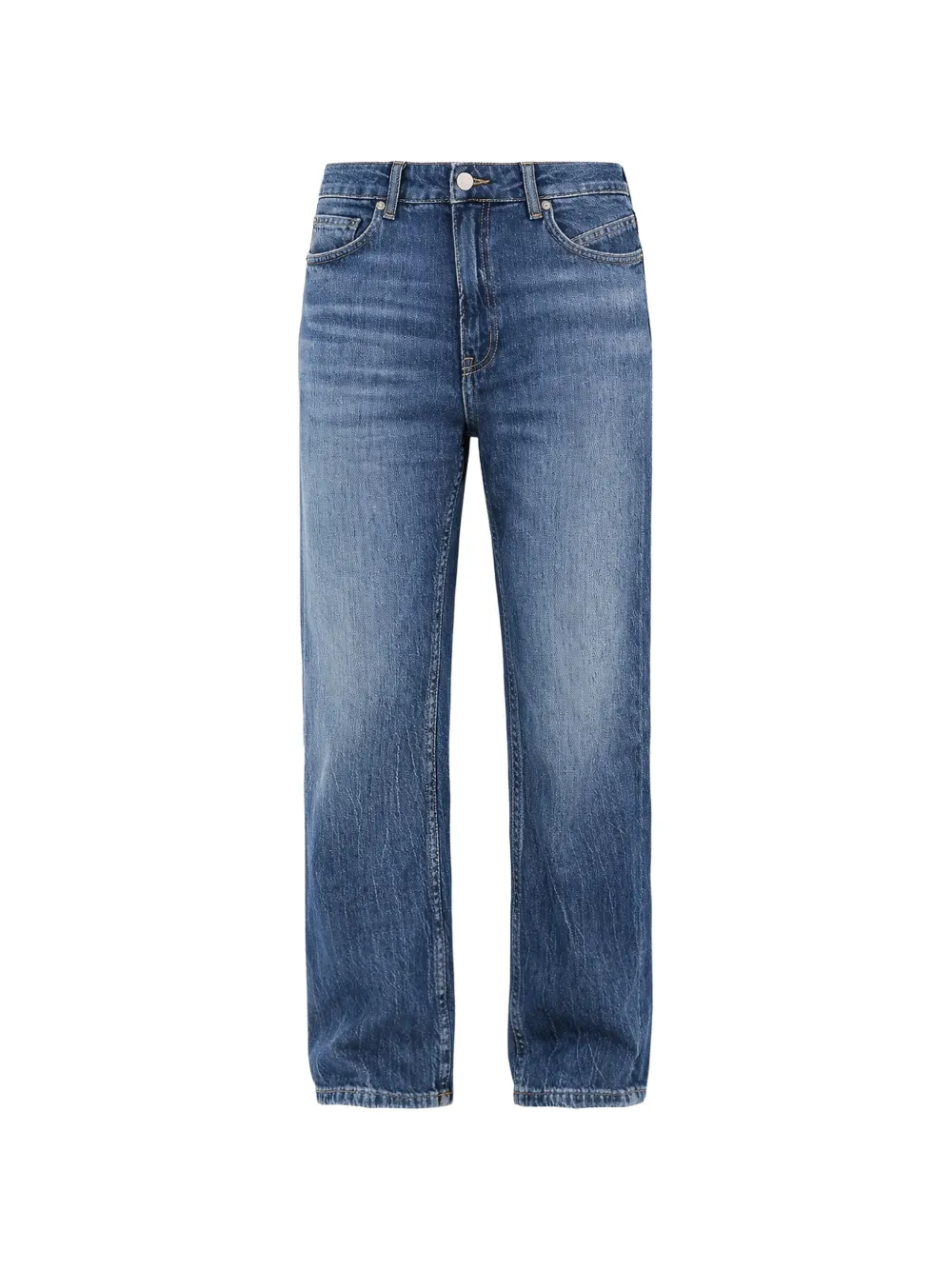 BOSS five-pocket straight jeans - Blu