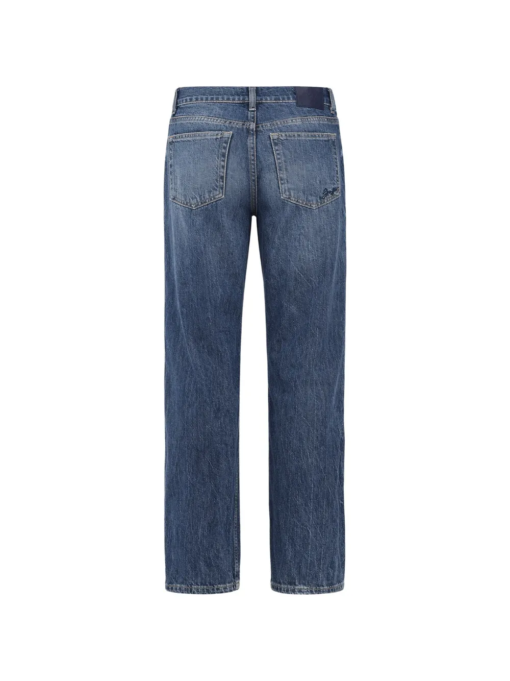 Five-Pocket Straight Jeans
