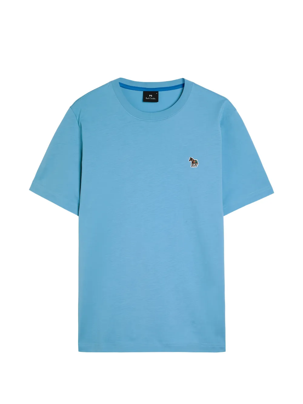 PS Paul Smith zebra-motif T-shirt - Blu