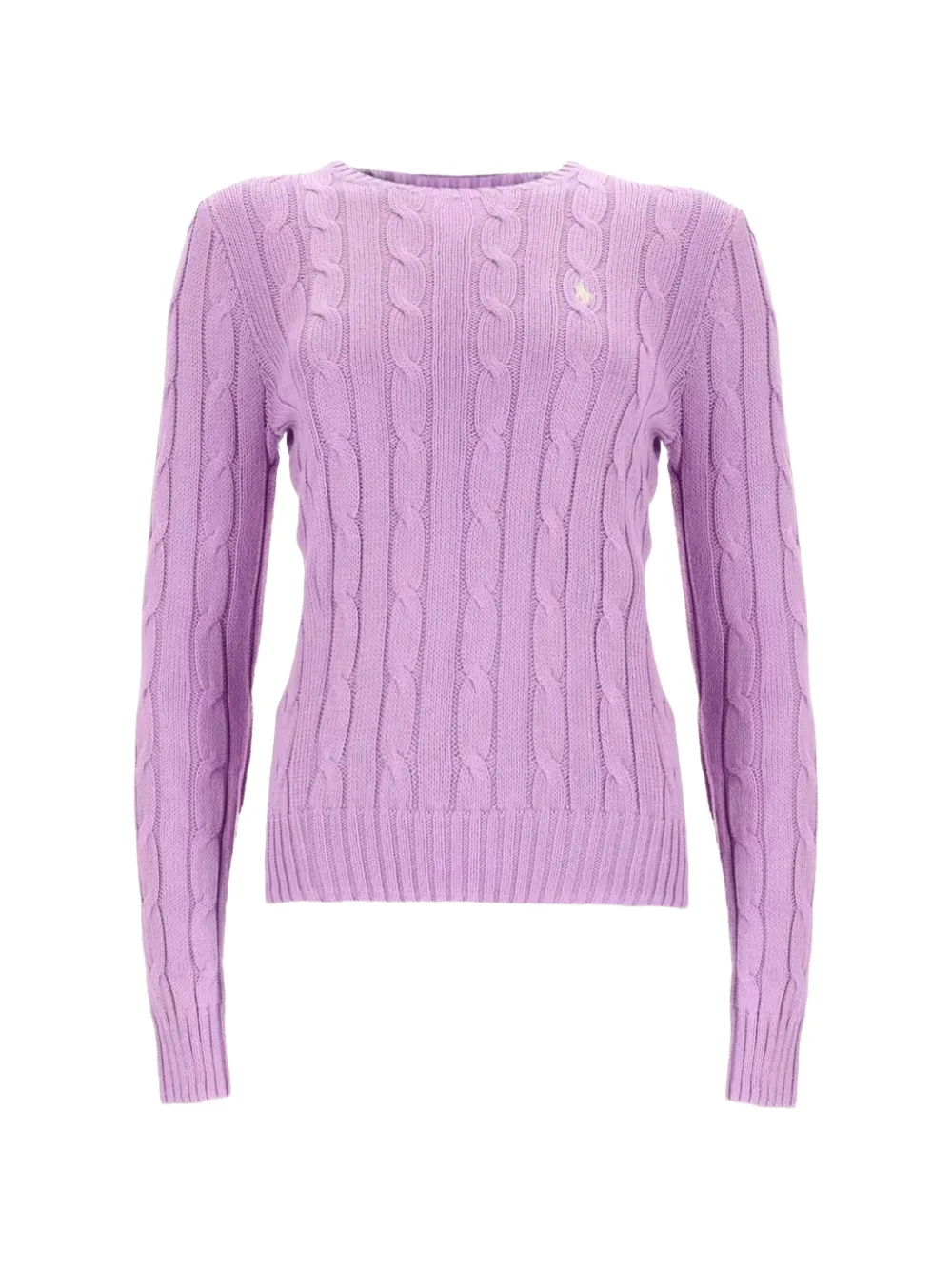 Polo Ralph Lauren Maglione con lavorazione intrecciata - Viola