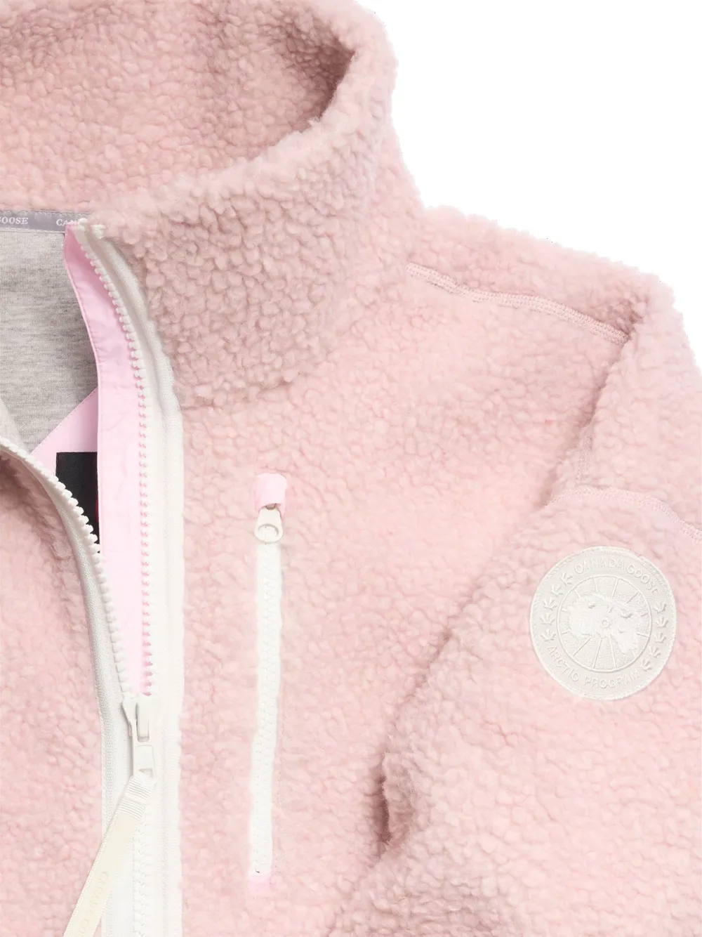  Canada Goose Simcoe Zip-up Fleece Jacket - Pink 