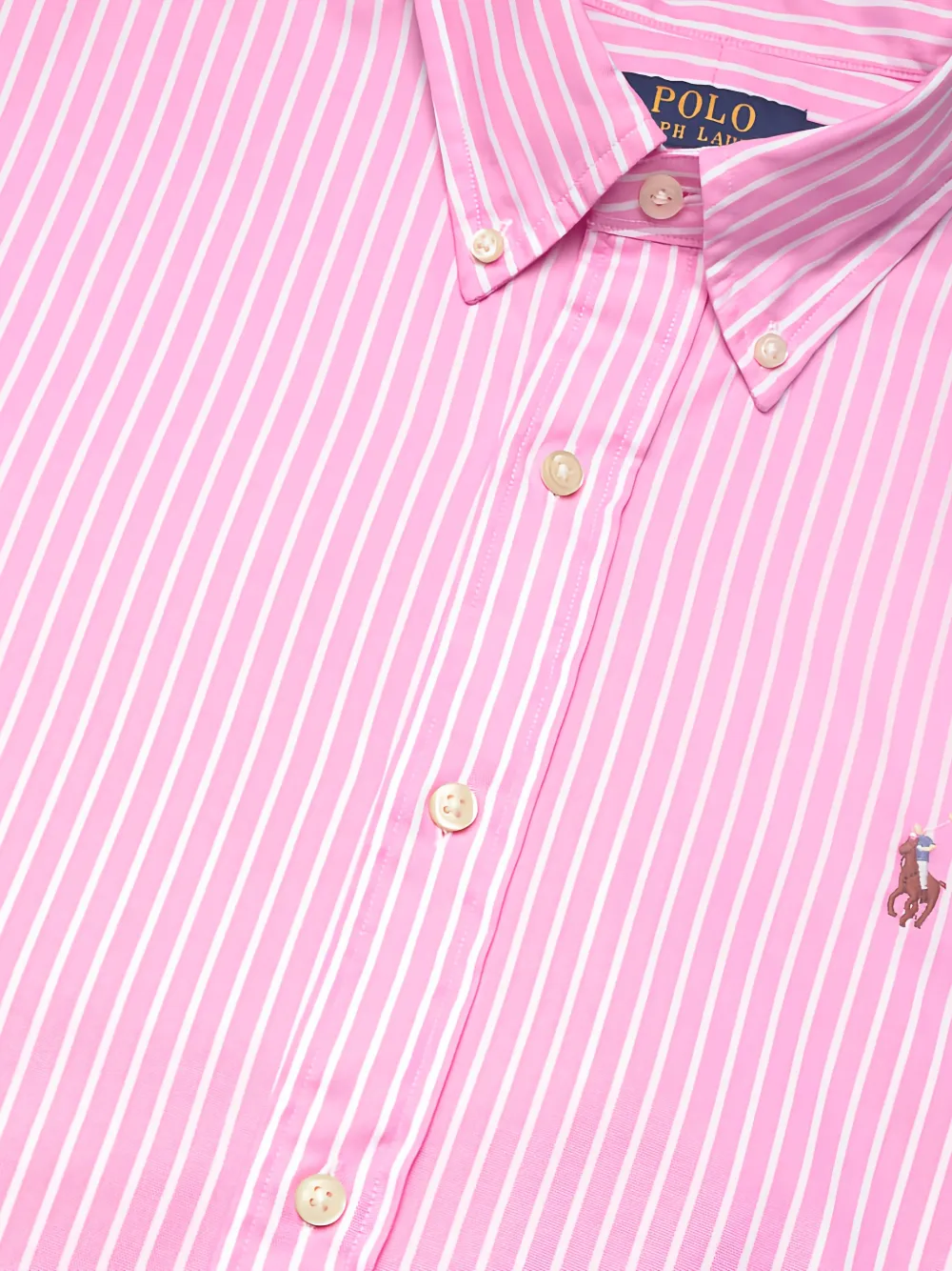Polo Ralph Lauren Gestreept overhemd Roze