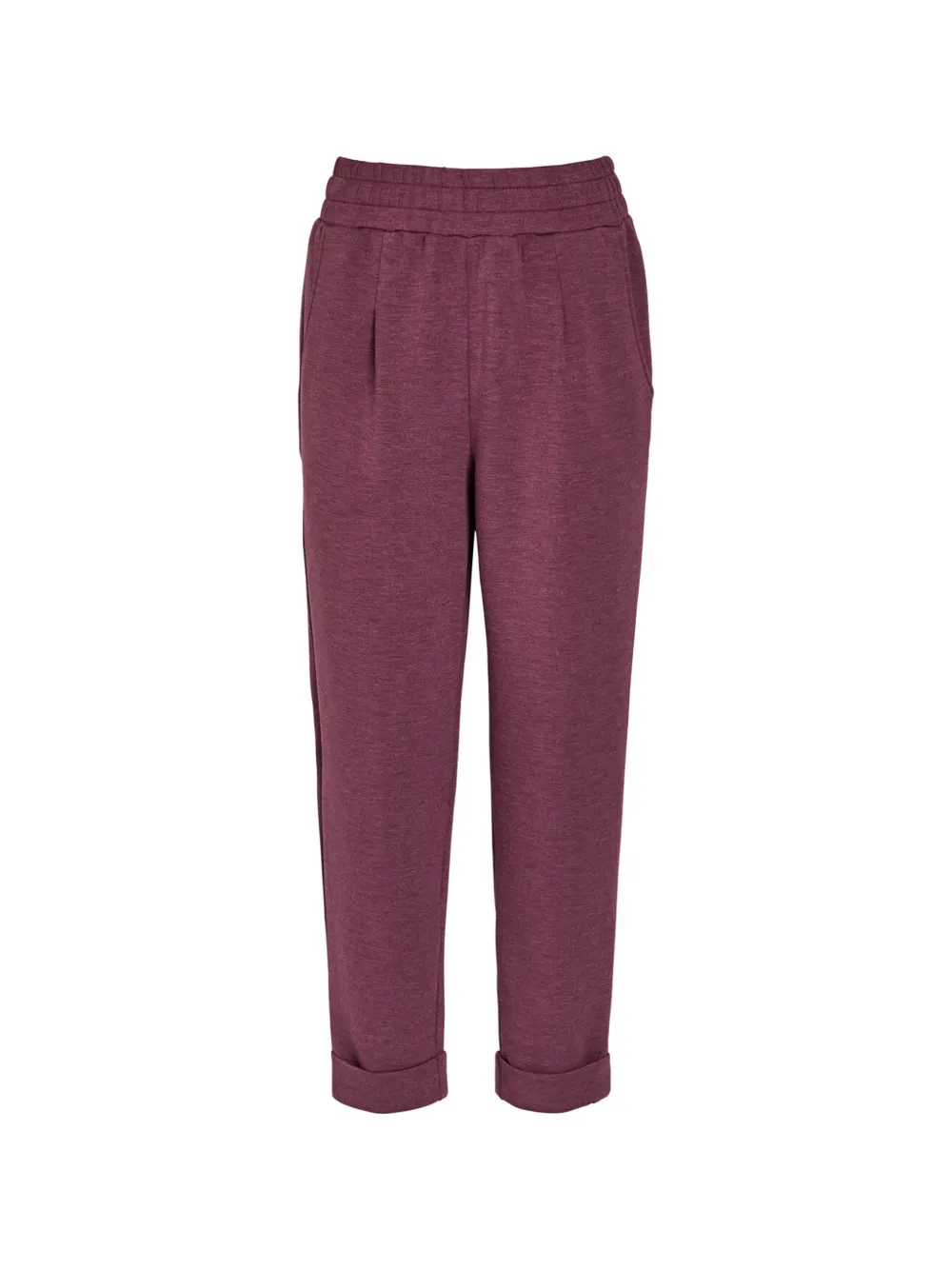 Varley pleated marl trousers - Viola