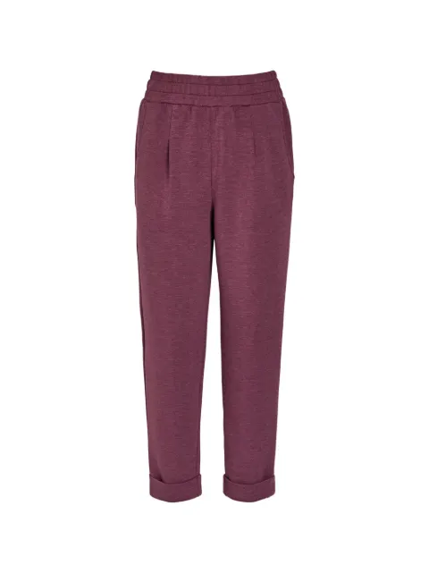 Varley pleated marl trousers