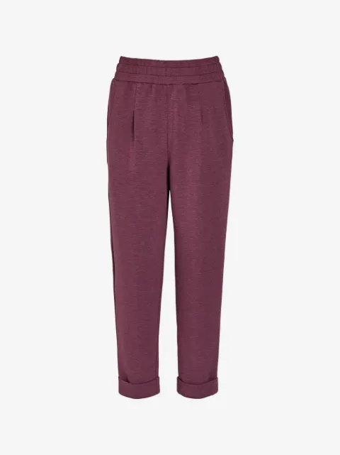 Varley pleated marl trousers