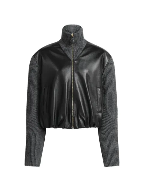 Alaïa veste zippée à col montant