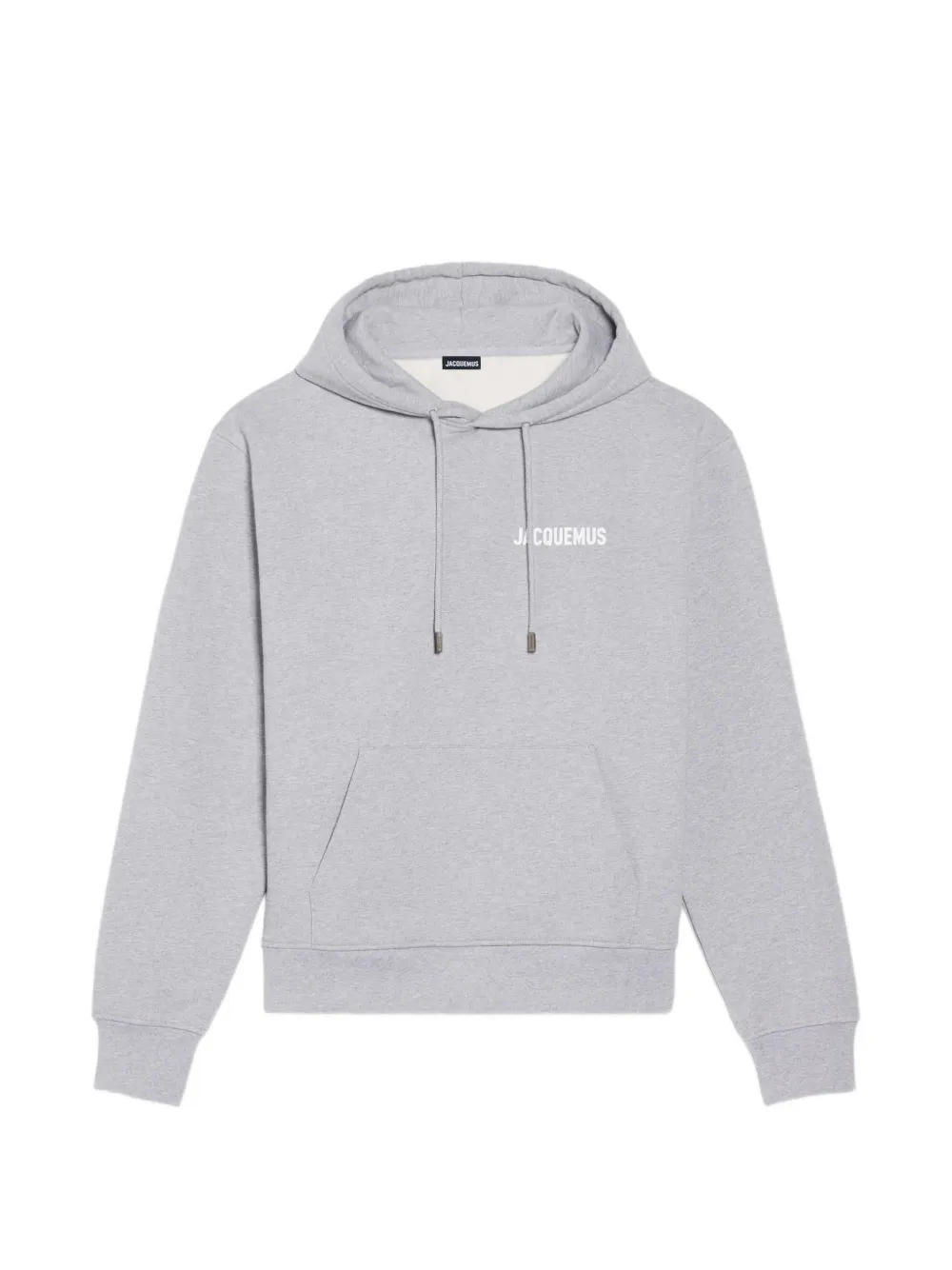 Jacquemus logo-detail hoodie - Grigio