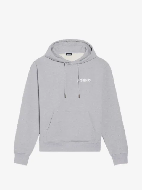 Jacquemus hoodie con detalle del logo