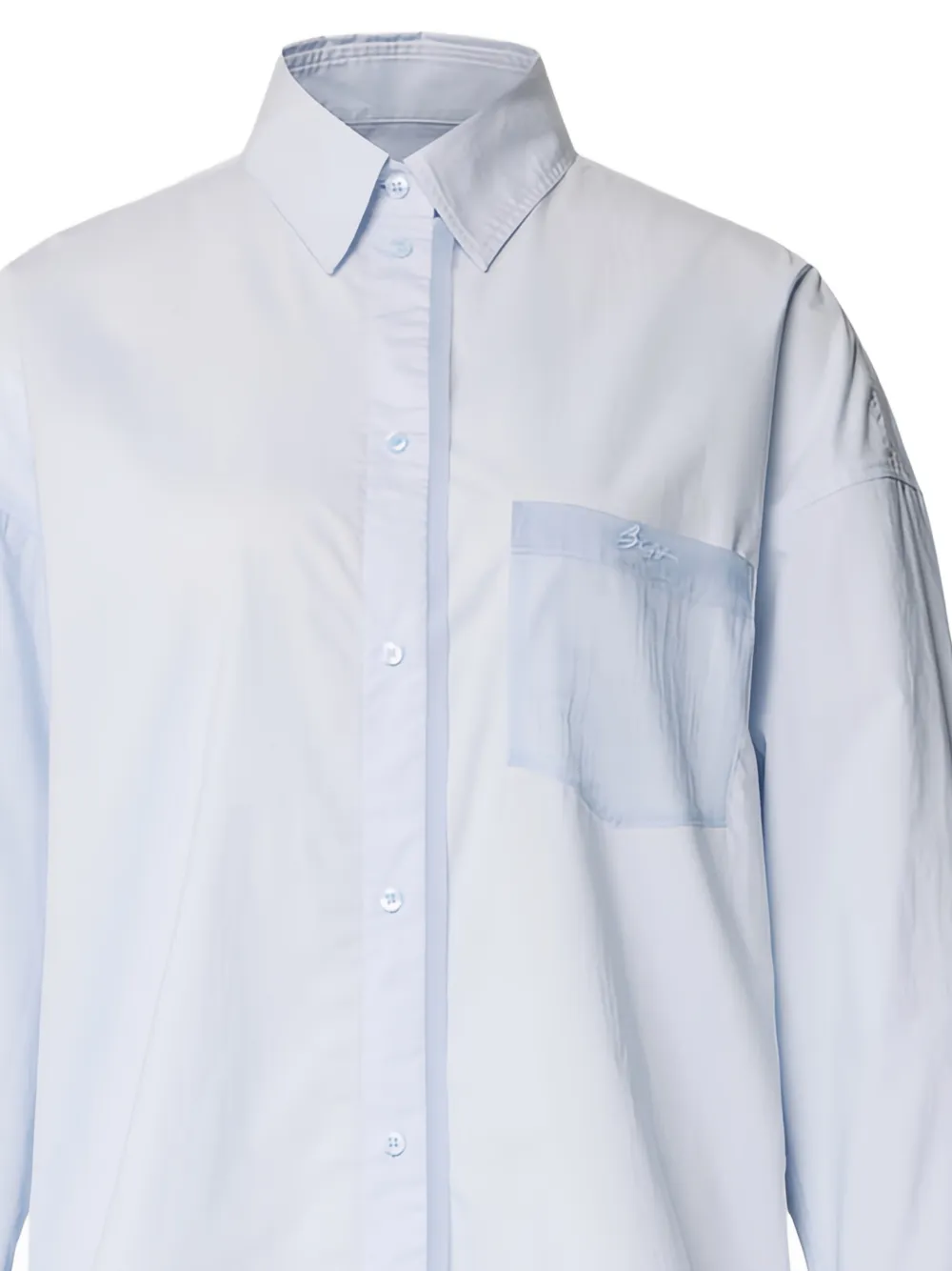  Boss Camicia Oversize - Blu 