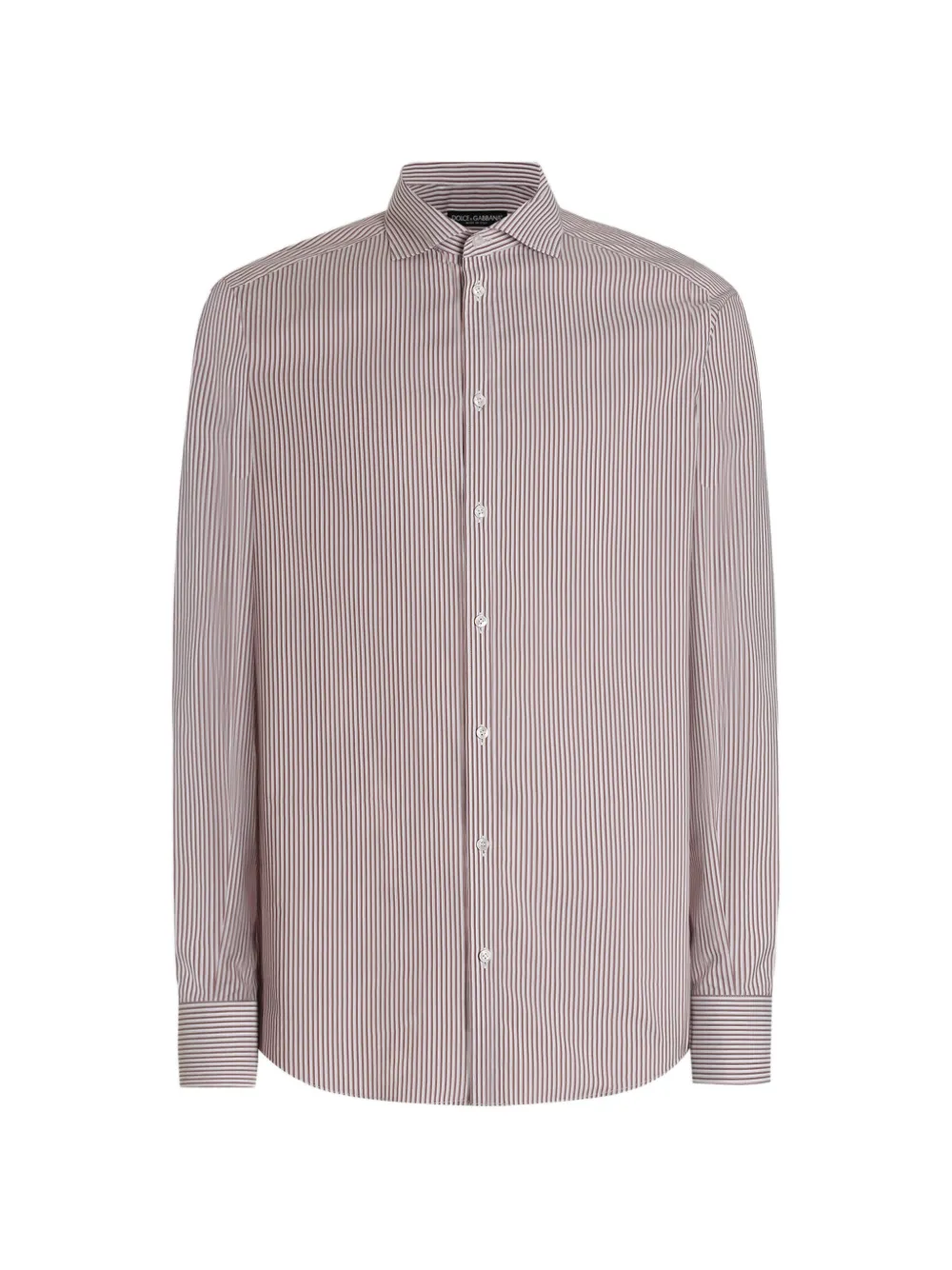 Dolce & Gabbana Martini striped shirt - Marrone