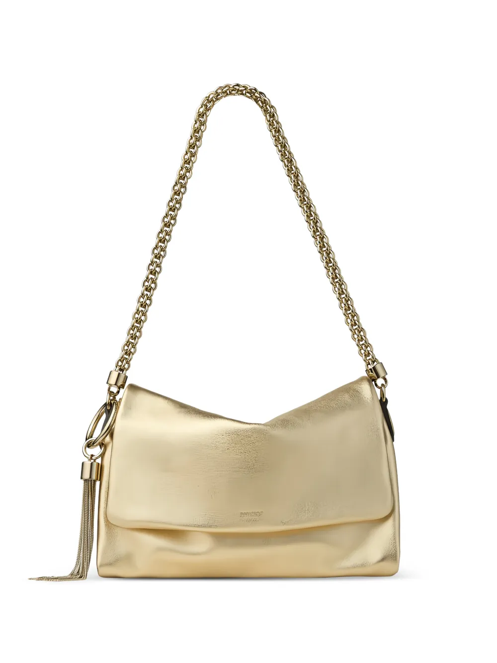 Jimmy Choo tassel chain shoulder bag - Oro
