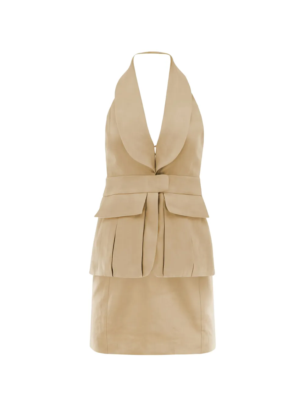 Alexis Hanne mini dress - Toni neutri