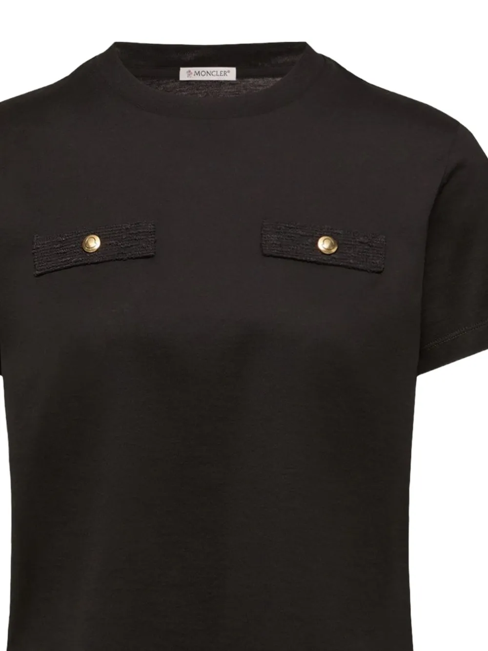 Button-Detail T-Shirt