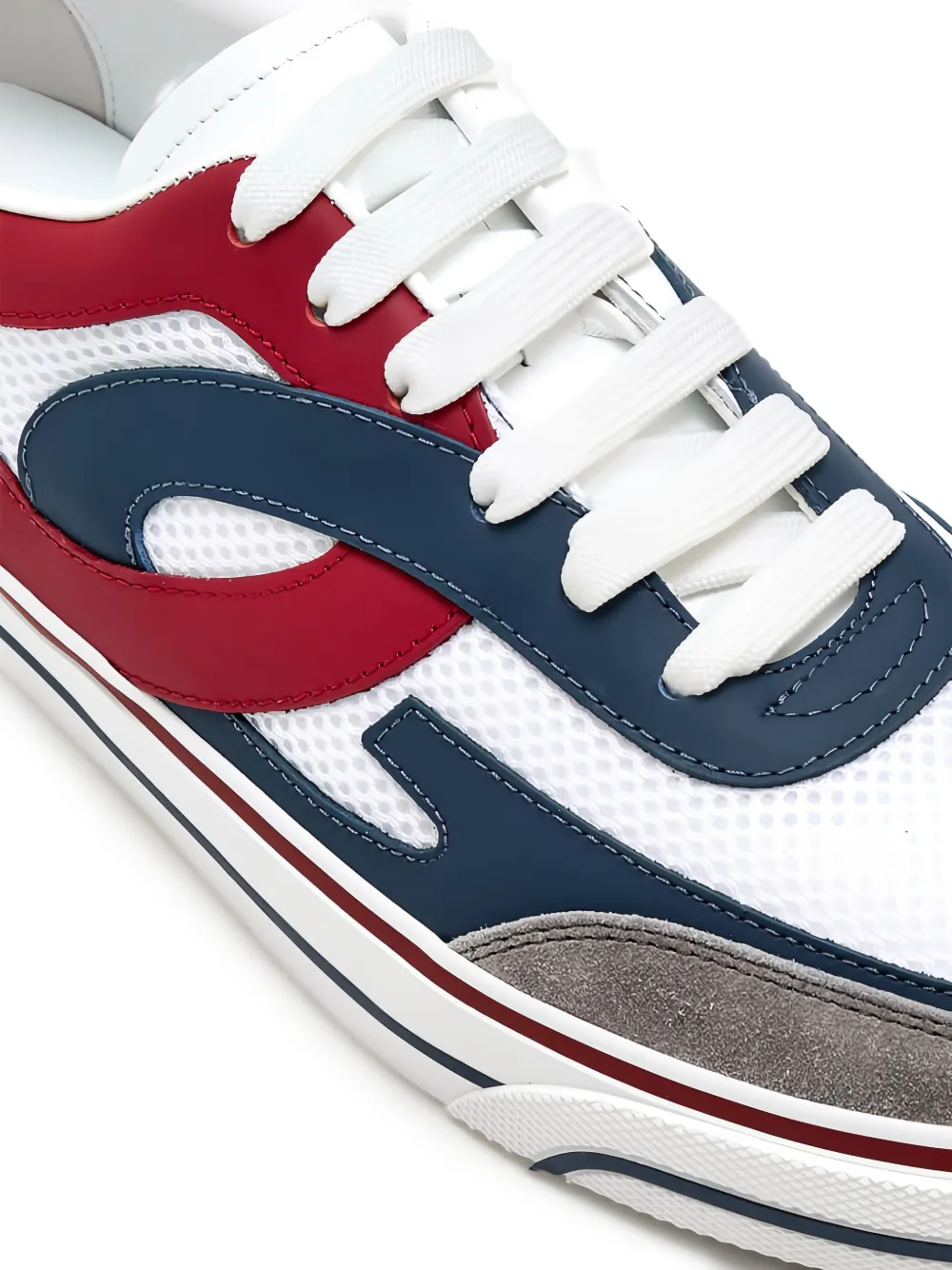 Dolce & Gabbana Sailing leren sneakers Wit
