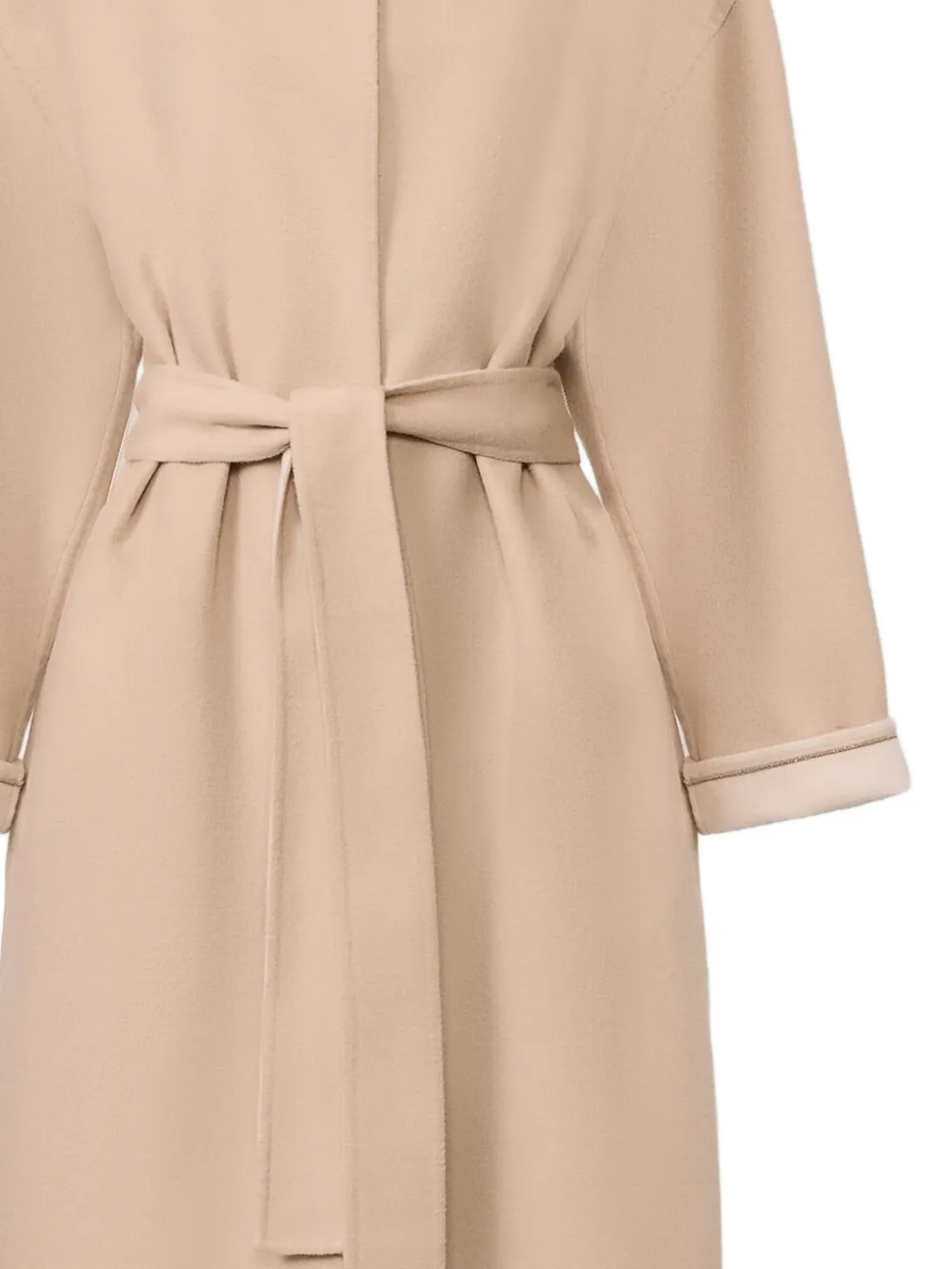Fabiana Filippi Wollen jas Beige