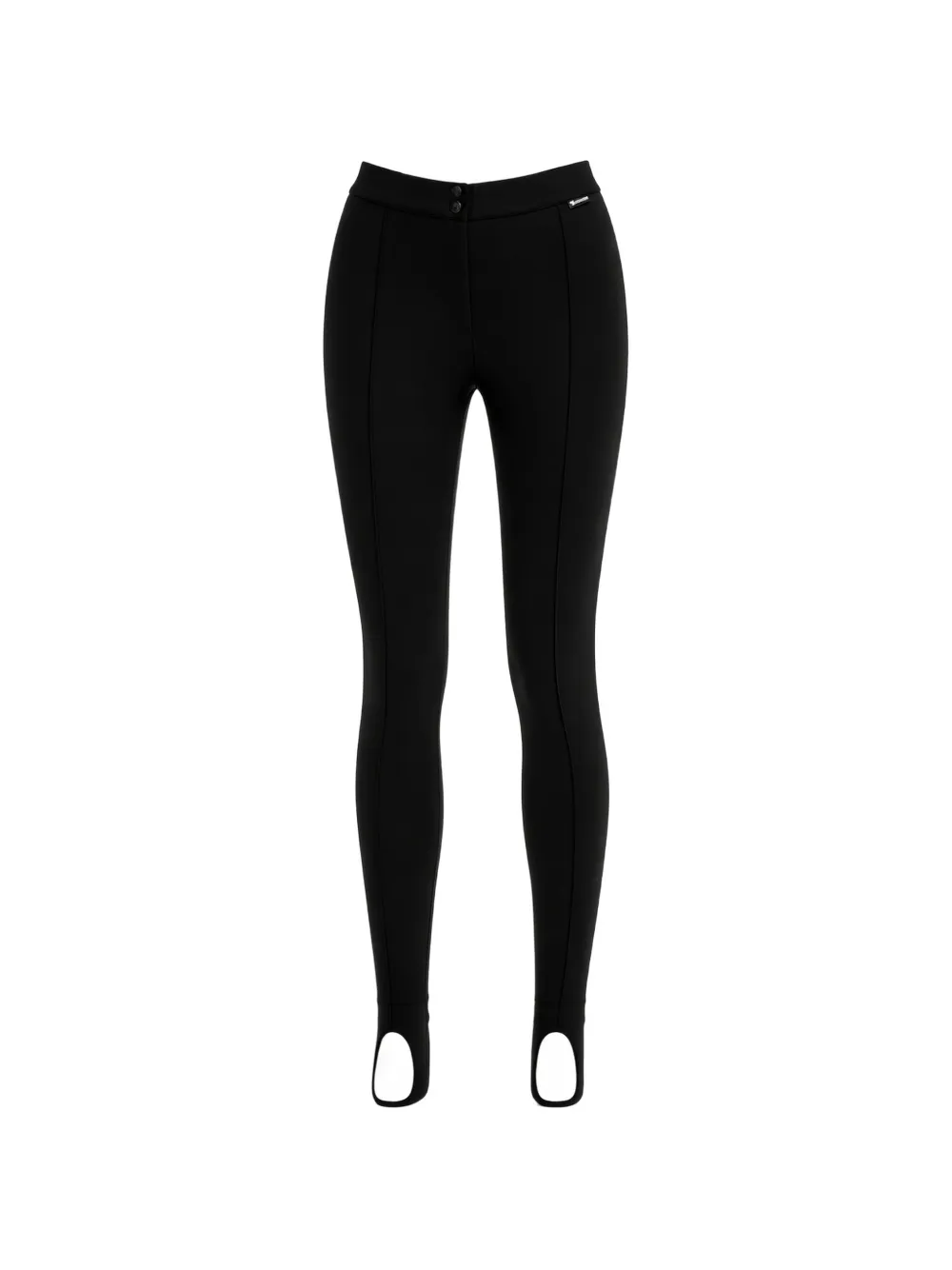 NEWLAND Geknöpfte Cortina Sport-Leggings - Schwarz