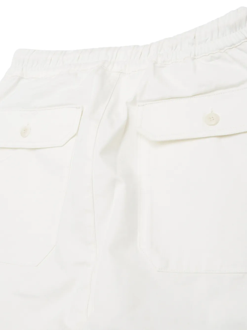  Officine Generale Buttoned Pocket Trousers - White 