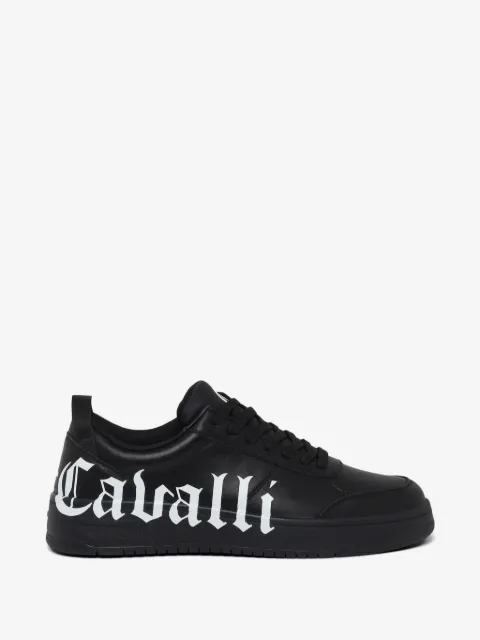 Just Cavalli logo-lettering sneakers