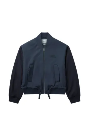 BREATH ジップアップ ボンバージャケット | ブルー | FARFETCH JP