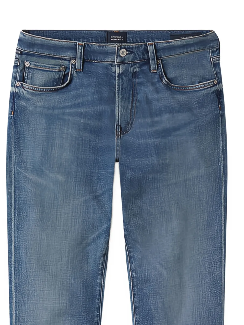 Citizens of Humanity Jeans met riemlussen Blauw