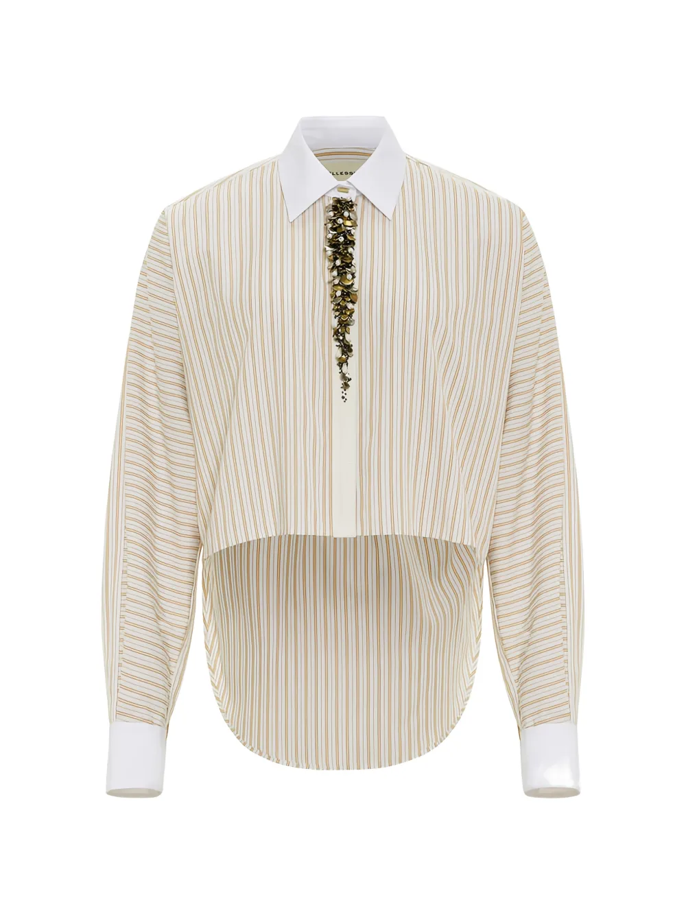 Hellessy embellished striped shirt - Toni neutri