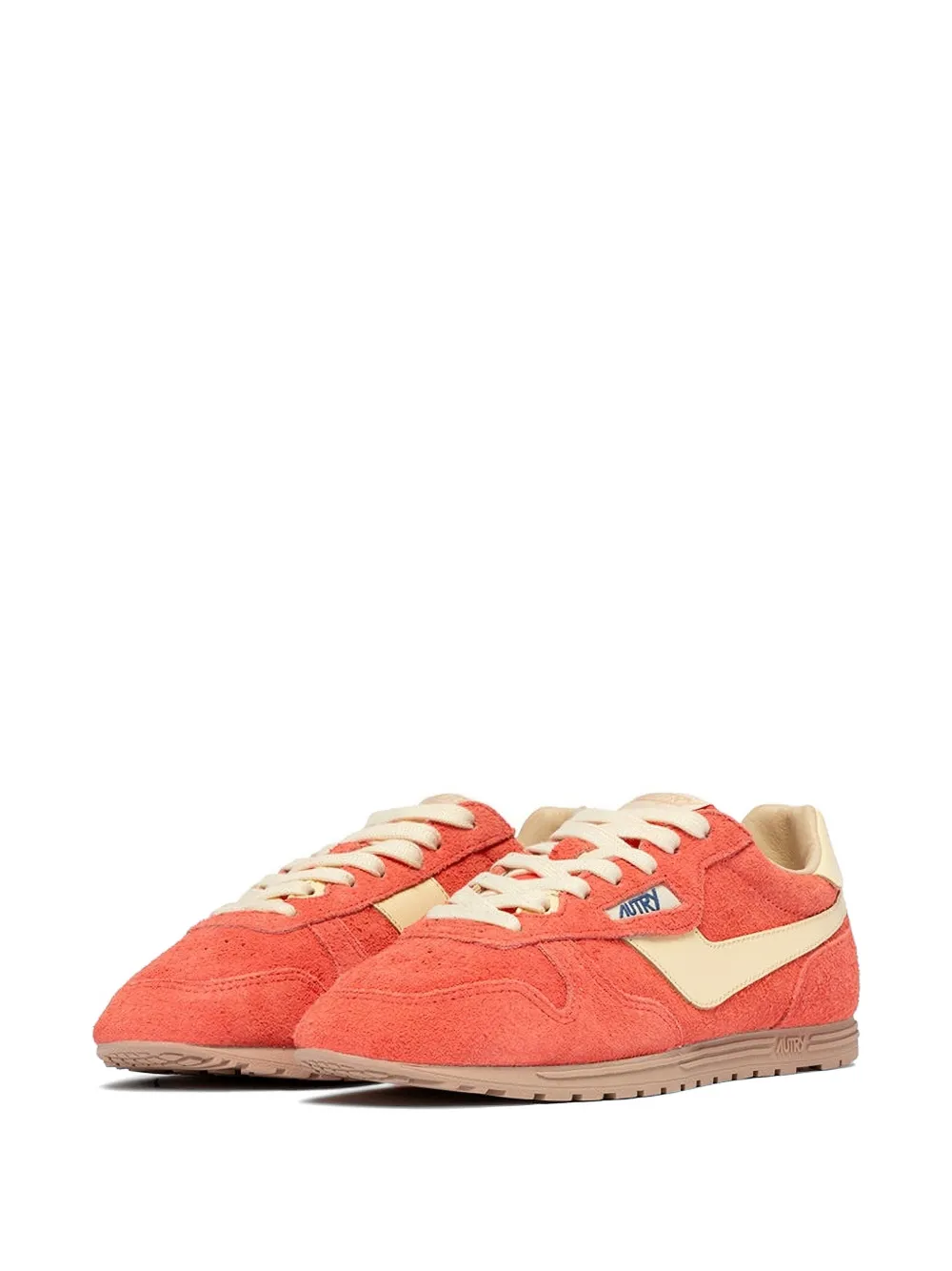 Autry Windspin suède leren sneakers Oranje