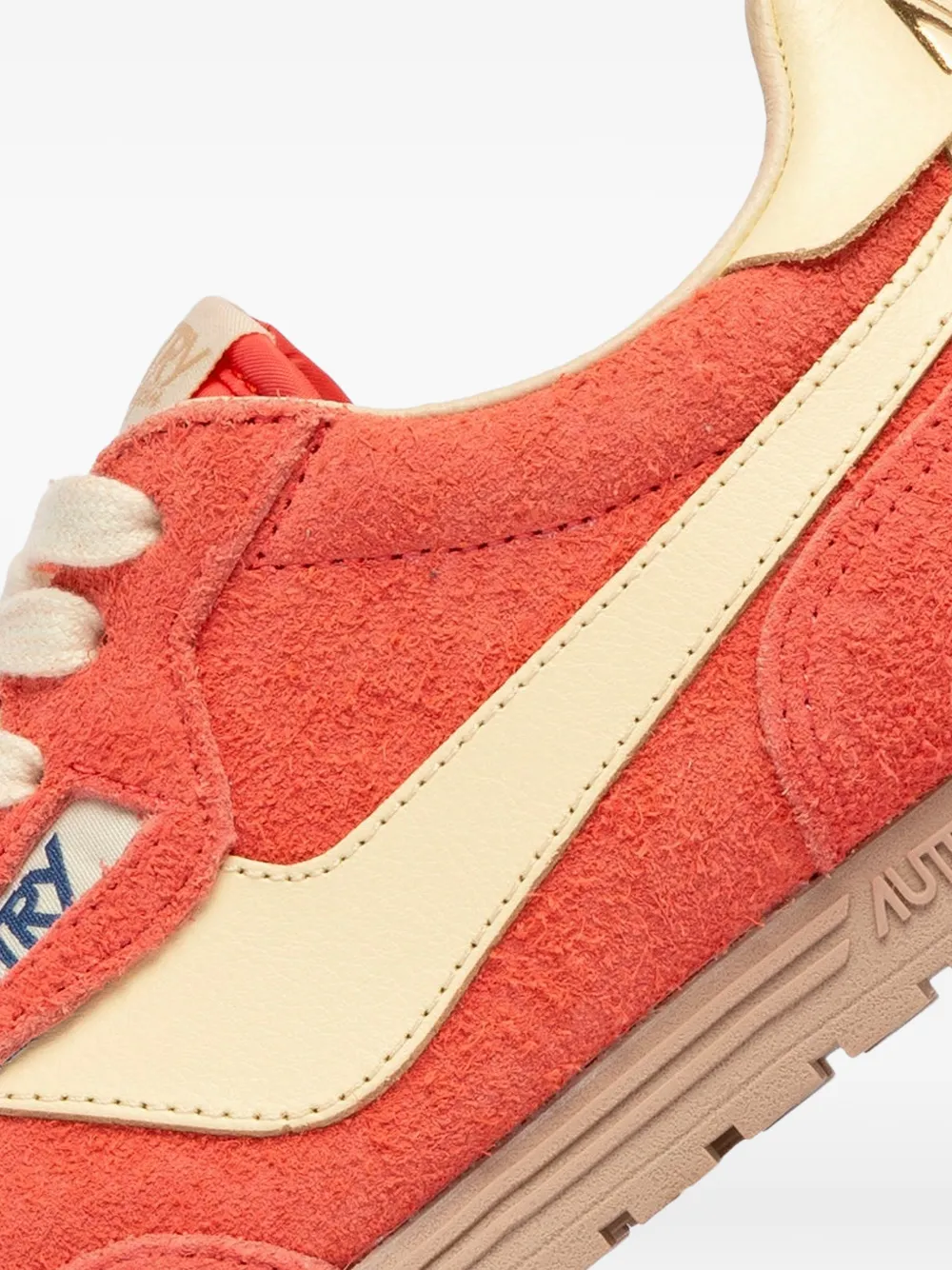 Autry Windspin suède leren sneakers Oranje