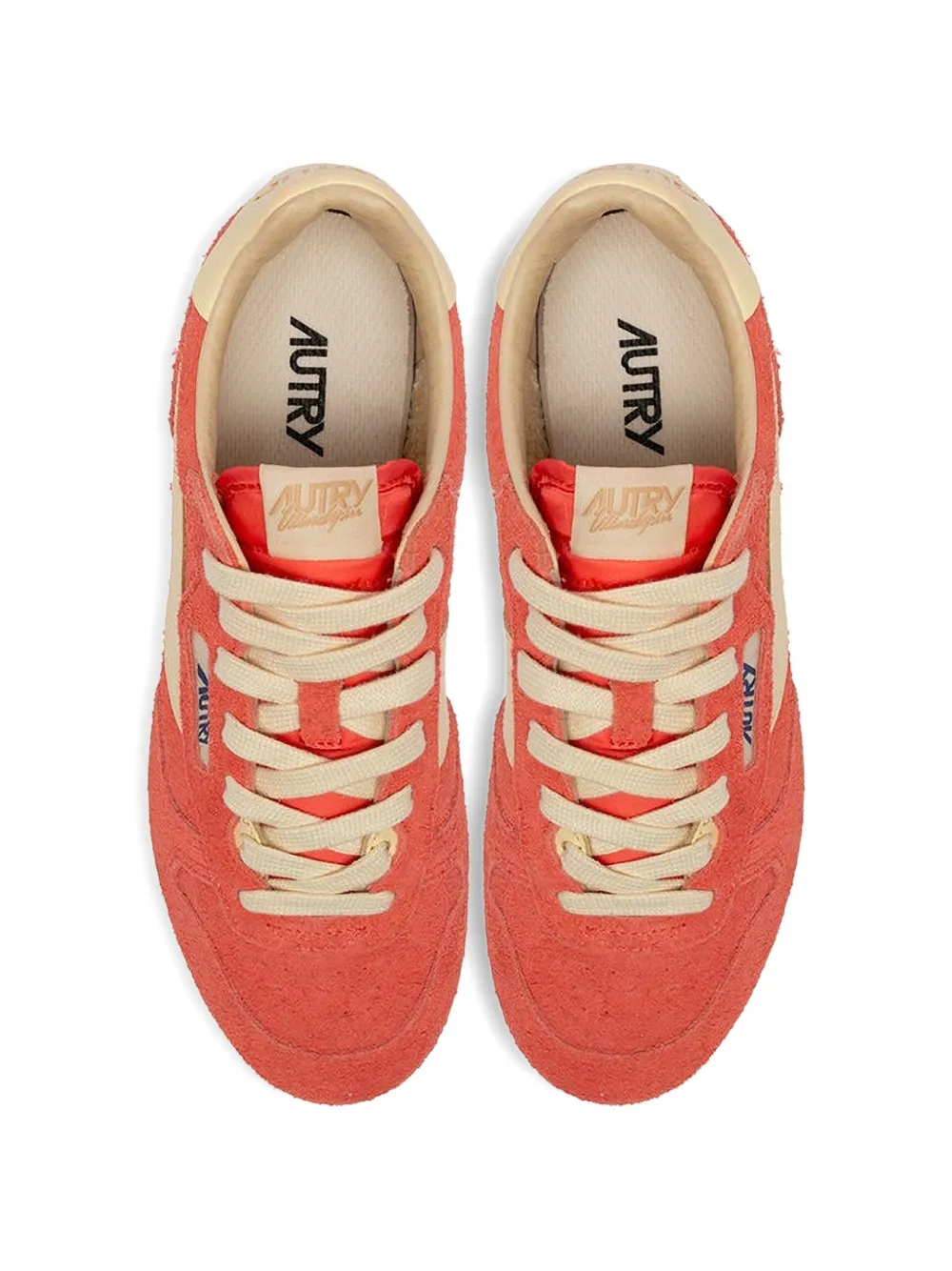 Autry Windspin suède leren sneakers Oranje