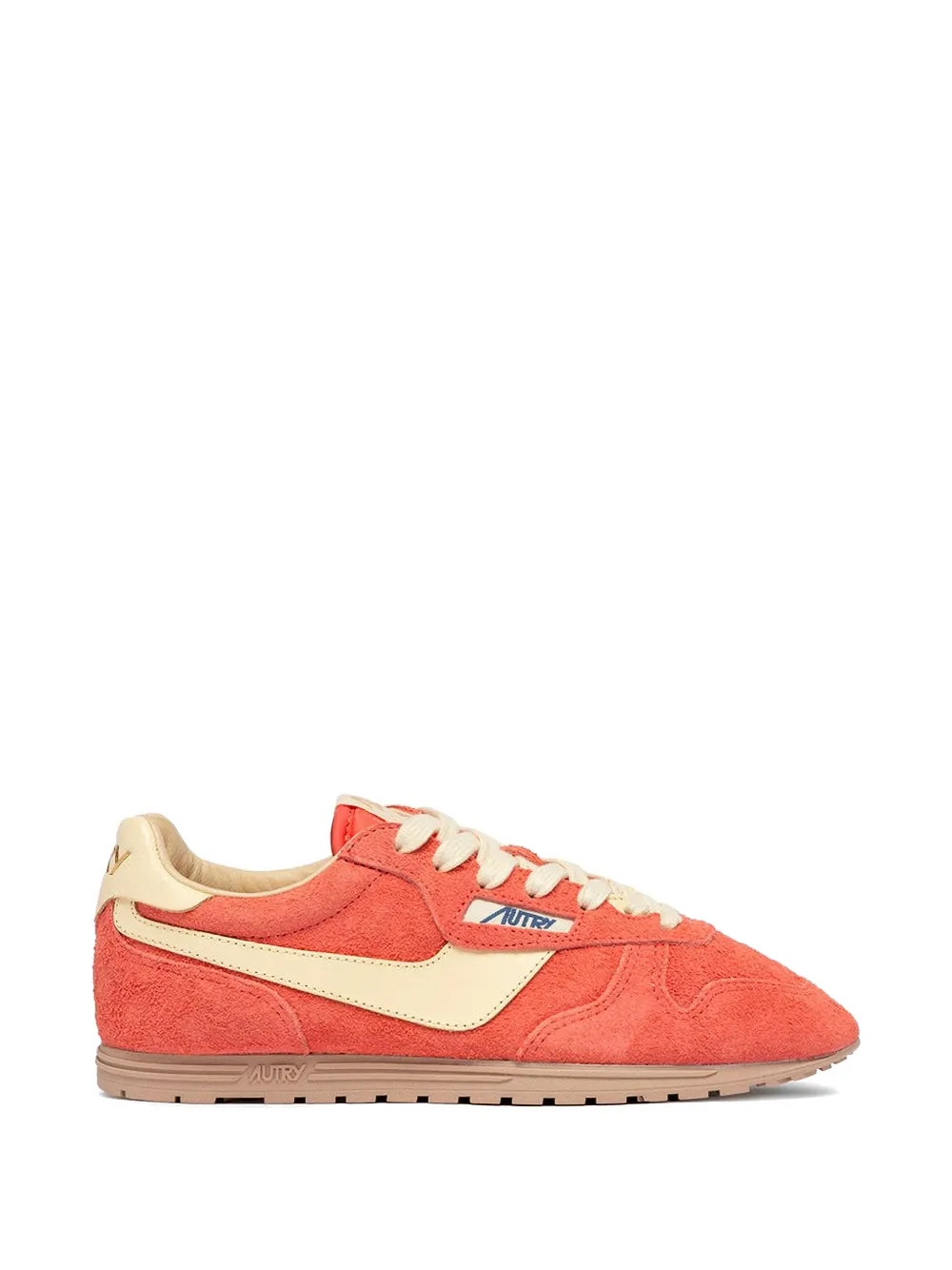 Autry Windspin suède leren sneakers Oranje